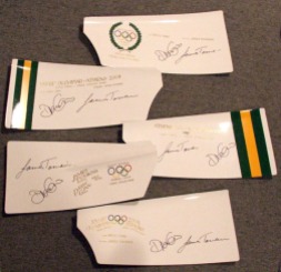 Assorted signed AUS blades